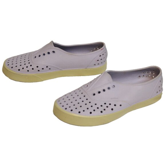 Native Slip on Sneakers sz 6 Girls Women Lavender Foam Shoes Summer Beach Pool - Picture 4 of 11